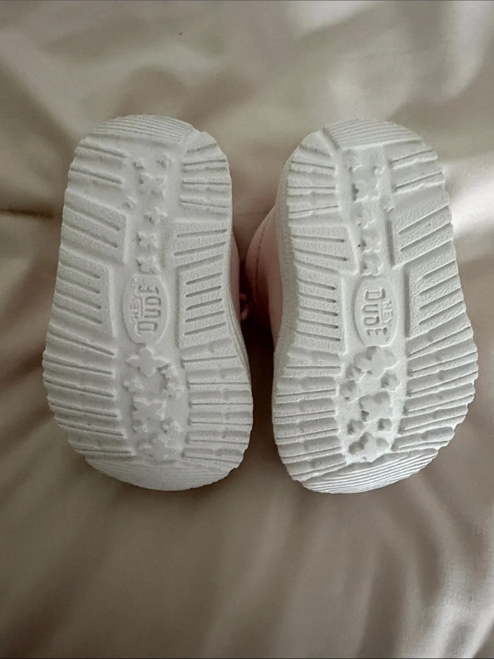 HeyDude LILDUDE Cozy Light Pink Bootie